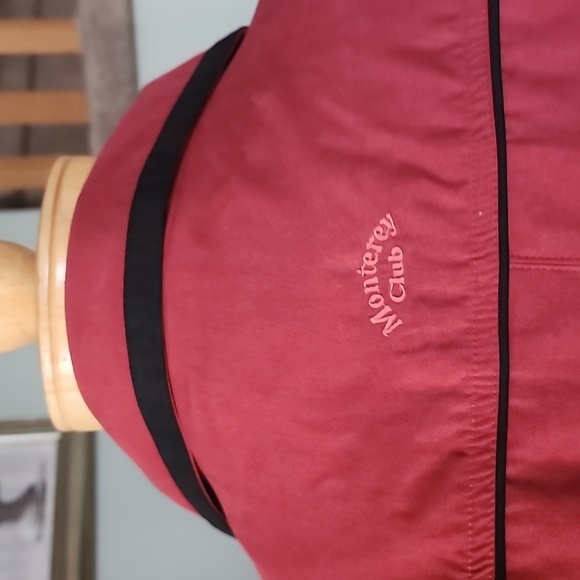 Monterey Club Men's Microfiber Satin Contrast Jacket #1768-020 - Picture 6 of 12